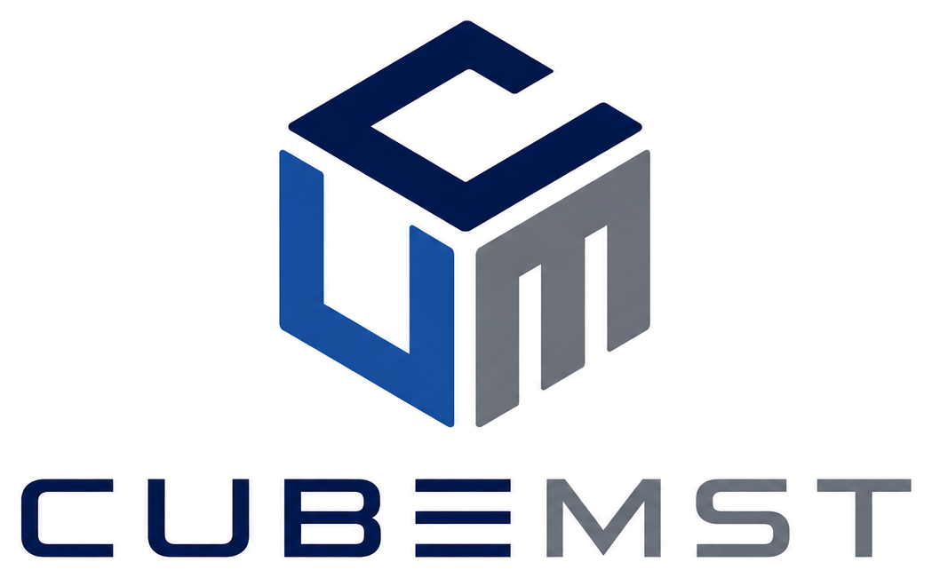 CUBE MST 로고
